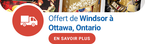 Offert de Windsor à Ottawa, Ontario. En savoir plus.